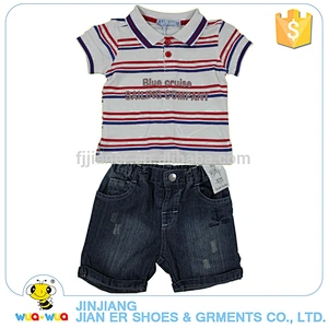 Fashion Factory directhigh quality children pants suits kids clothing set for boy