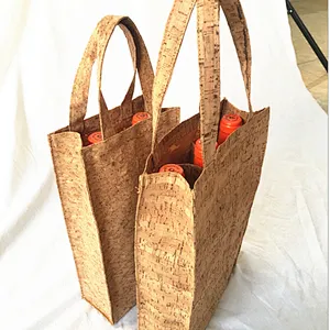 Cork Tote Bag Wine Bag
