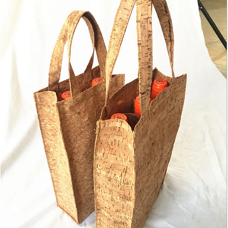 Cork Tote Bag Wine Bag