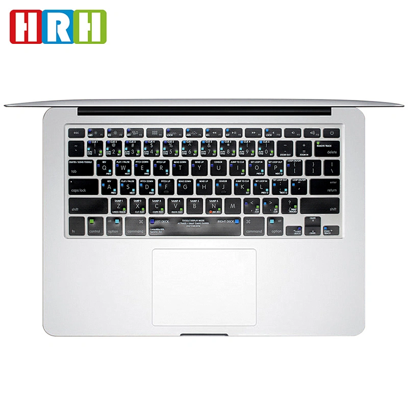 Transparent Serato DJ Hotkey Backlight Keyboard Cover Soft TPU Skinfor macbook protector for macbook pro retina display