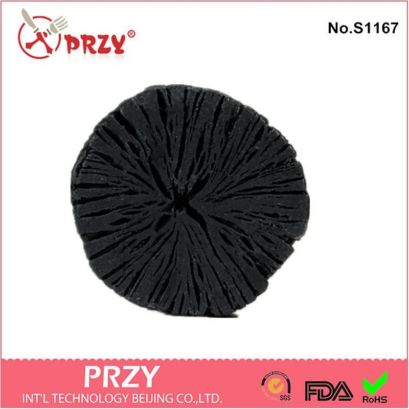 charcoal design ,3D silicone soap mold