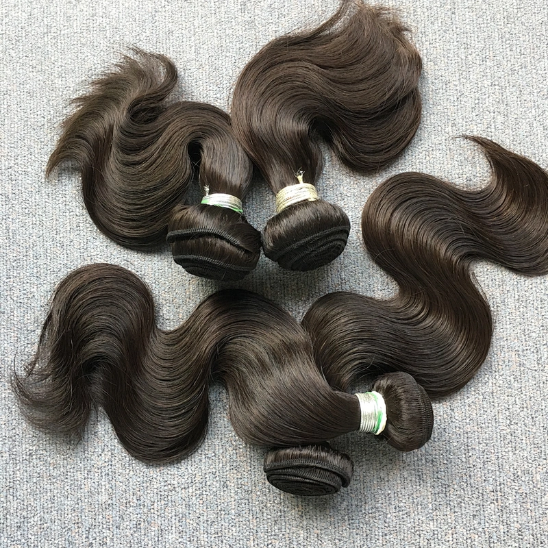 Soft and smooth full cutilce unprocessed brazilian hair virgin human hair vendors