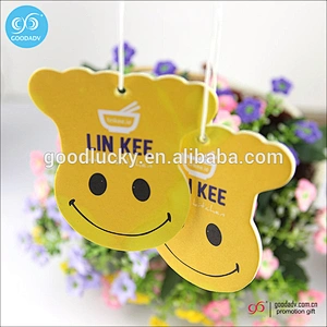 T shirt shape paper oem air freshener