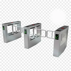 Half Height Turnstile Gate Rfid Card Reader Security Turnstile Gate
