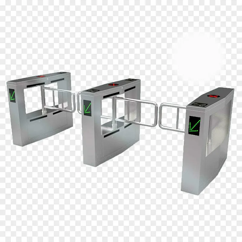 Half Height Turnstile Gate Rfid Card Reader Security Turnstile Gate