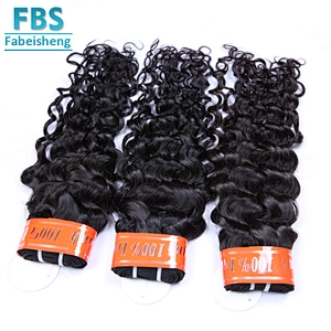 2018 100% FBS most popular high quality wholesale price 100% unprocessed Indian human hair extension