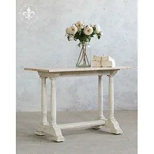 Rustic Antique recycled wood living room side table