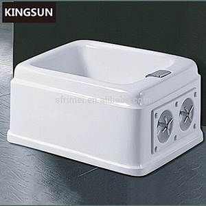 K-9905 Kingsun Rectangular Acrylic Pedicure Tub Foot Bath Tub