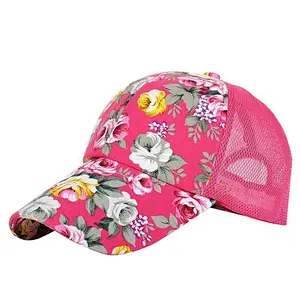 China Goods Wholesale Fashion Mesh Custom Printed Trucker Hats Caps