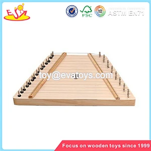 Wholesale new fashion interesting wooden knock piano toy for early learning baby W07C021
