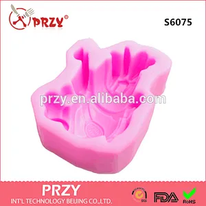 Golf handmade silicone soap mold chocolate molds