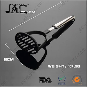 Manual Nylon Potato Food Masher with Stainless Steel Handle
