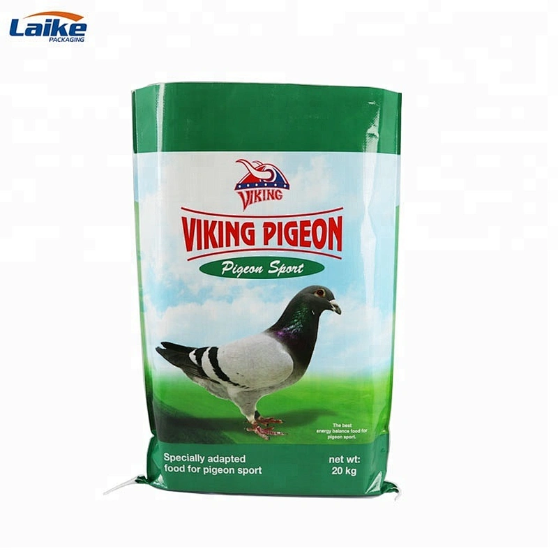 10kg,15kg,20kg bopp laminated pp woven  pet food animal feed  rice bag