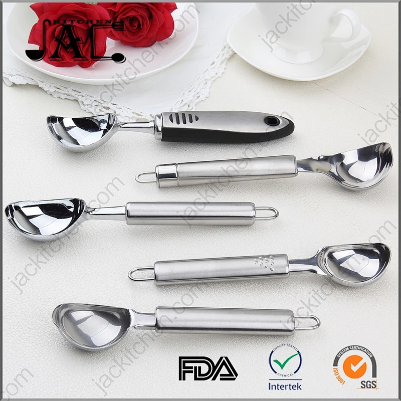 Quality Stainless Steel Hand Held Scoop for Ice Cream