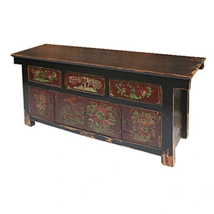 2016 hot-sale chinese antique furniture Beijing reproduction painted furniture