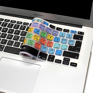 Wholesale Durable Customized Ado be Photo shop PS Functional Silicone laptop with russian keyboard Skin For Mac book