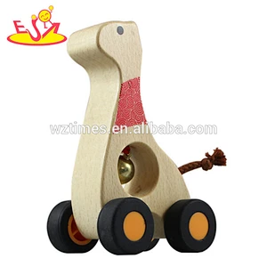 wholesale kids rabbit bell cart toy cute baby wooden rabbit bell cart toy superior wooden rabbit bell cart toy W04A047