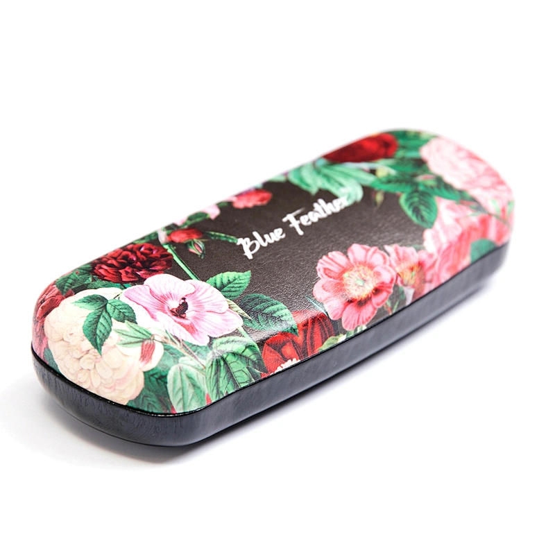 Women's Hard  Custom CMYK Printing  Eyeglasses Case  Eyewear Case Glasses Box