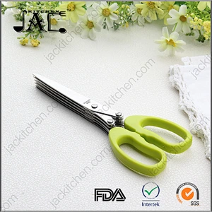 Amazon Hotsale High Quality Herb Cutter Stainless Steel Herb Scissors