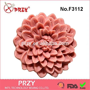 F3112 PRZY Flower Dahlia - Silicone mold, sugarcraft resin fimo polymer clay mould
