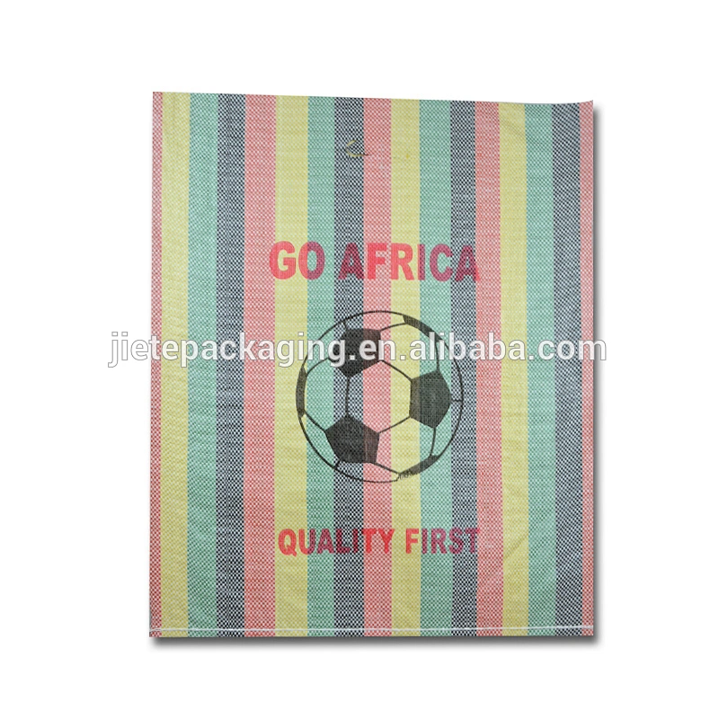 Customized bopp laminated polypropylene pp woven shopping bag with D handle export to Dubai,Pakistan,Africa