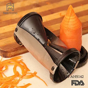 Multi-functional Manual spiral Vegetable Slicer for Home Use Vegetable Spiral Slicer