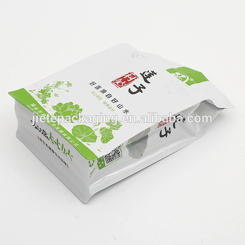 Stand up ziplock pouch food packaging PE plastic bag