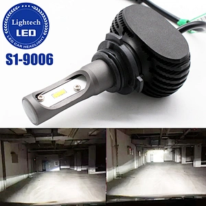 Super Bright Fanless LED Headlight 4000lm 50w S1 HB4 H1 H3 H7 H4 H11 9005 9006 Car Led light
