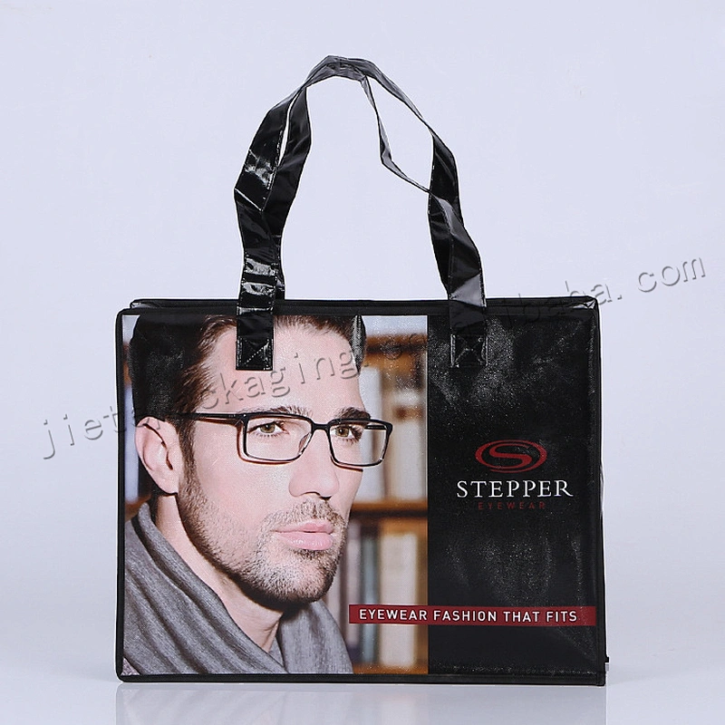 Factory wholesale cheap price bopp laminated printed plastic pp non woven tote shopping bag