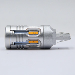 Wholesale T20 automotive led car lamp 2020 Canbus 24smd 7440 7443 turn brake light with 2 year warranty