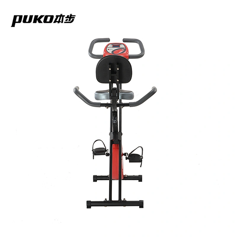 High quality folding exercise bike pedal strap backrest