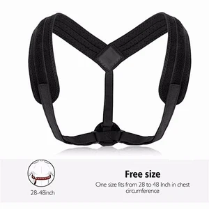 Adjustable Neoprene Back Support of Healing Humpback Back Posture