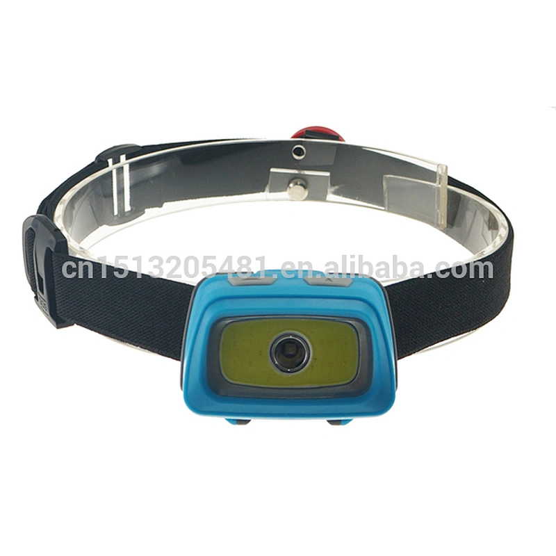 Head light COB head lamp white & red & green light in one COB light