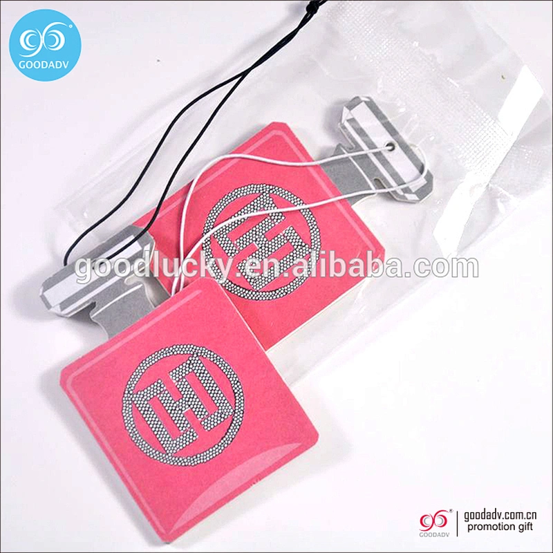 Promotional car air fresheners hanging car air fresheners custom print