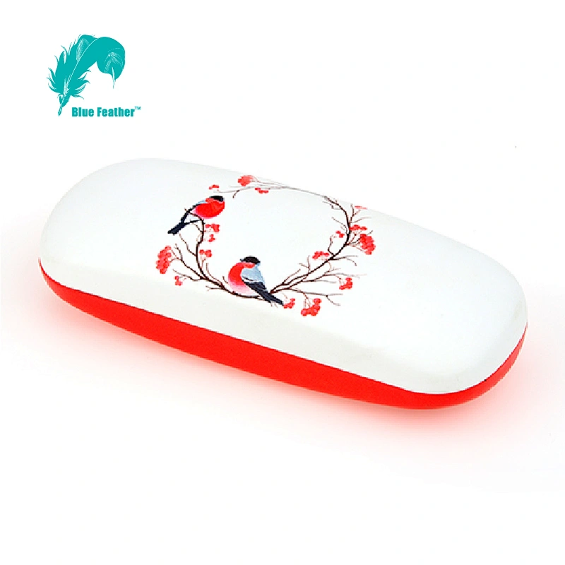 Bird Pu Leather Glasses Case