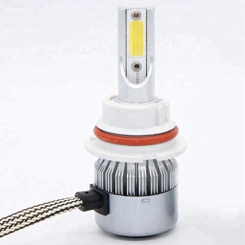 Lightech Wholesale 12V 9004 9007 High Low Luces led C6 Light bulbs COB Lamp for Cars