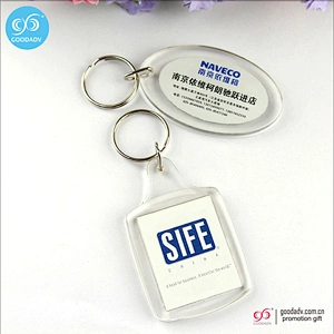 Acrylic keychains custom printed acrylic charms key holder