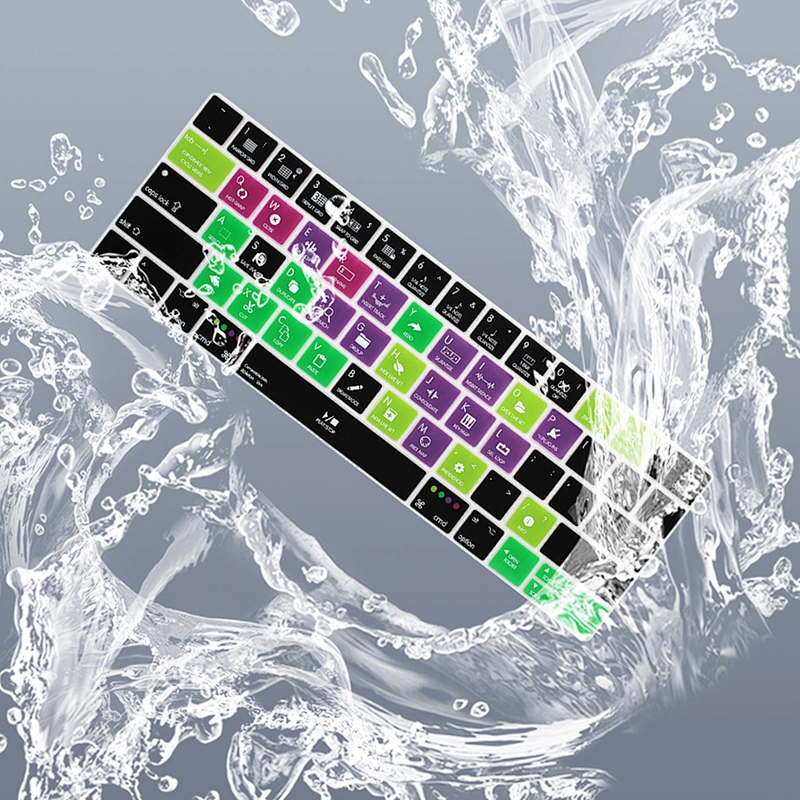 Ableton Live Shortcut Hot key US Keyboard Skin Silicone Cover for Mac Book New Pro 13 15 Retina with Touch Bar A1706 A1707