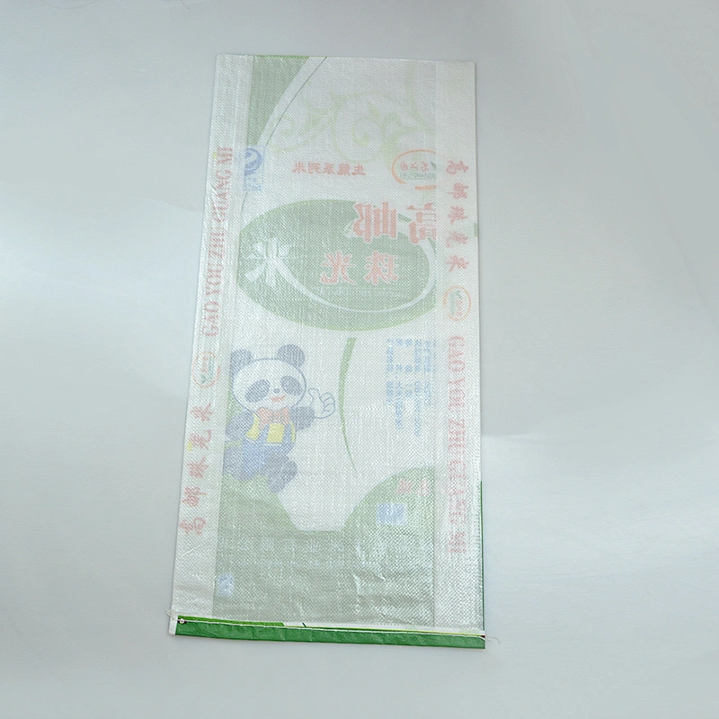 Custom design laminated plastic rice seed bag