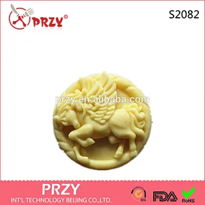 Little Pegasus shaped silicone soap mold Craft Molds DIY Handmade soap mould
