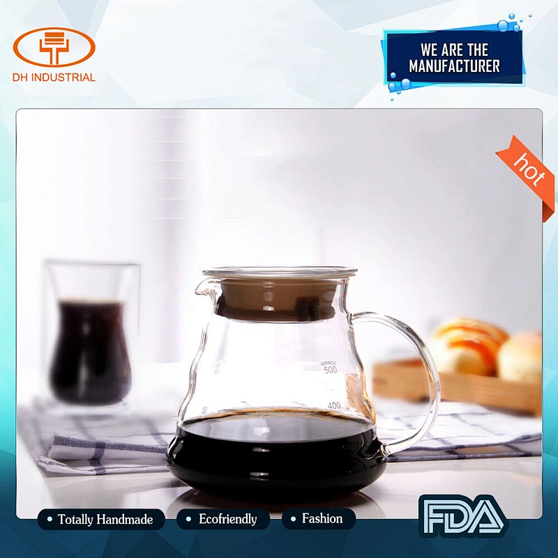 2018 China Manufacture Wholesale Hot and Cold Coffee Kettle Tea Glass Pot 304 Stainless Steel High Capacity Pot