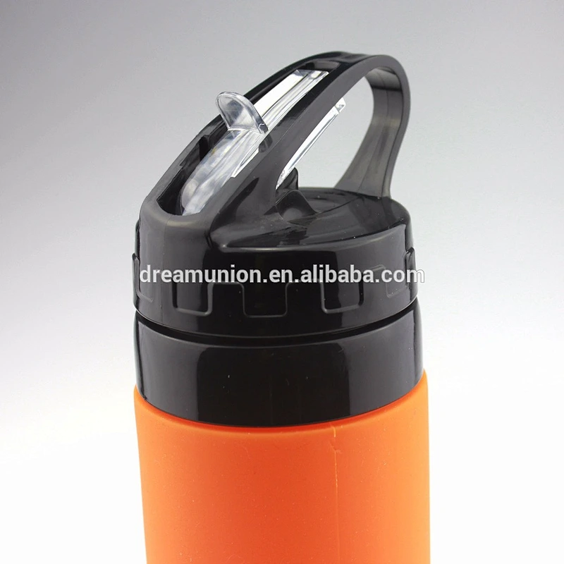 Silicone Drinking Water Bottle Reusable Drink Sport BPA Free Foldable