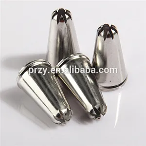 High quality stainless steel cake decorating nozzle