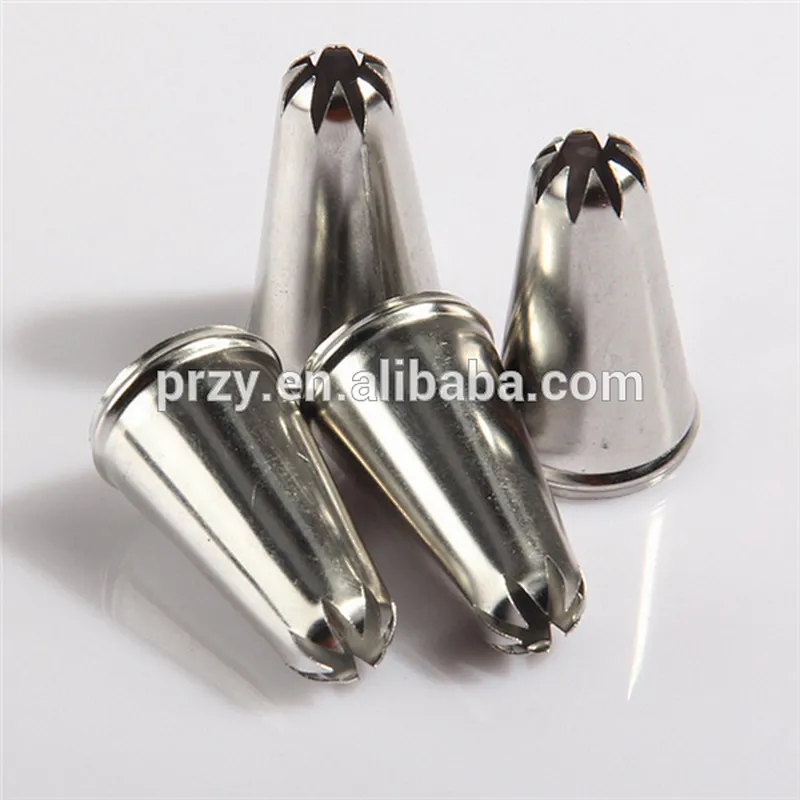 High quality stainless steel cake decorating nozzle
