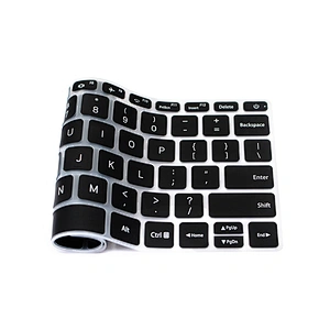 Washable Ultra Slim English silicone keyboard skin keyboard skin for xiaomi air notebookMI Air 13.3
