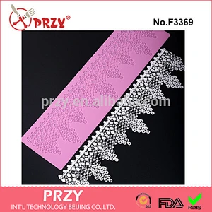 F3369 silicone cake mold retro pendant lace mold kitchen tools