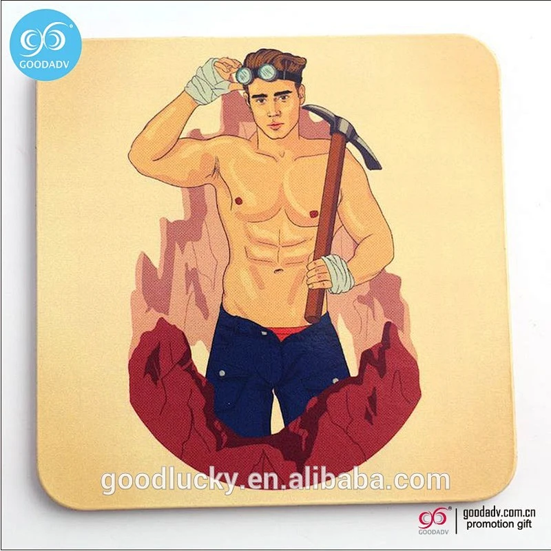 Promotion customized printed hot selling new designed family cleaning cork coasters