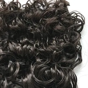 New arrival the best fashion style natural black deep wave hair  brazilian human hair bundles