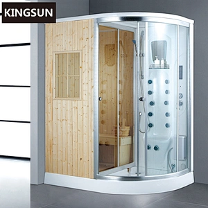 K-7114(L/R) ksa saudi electric control panel one person portable steam sauna shower room