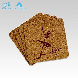 Promotion gift water absorbing table coaster,custom wood coaster